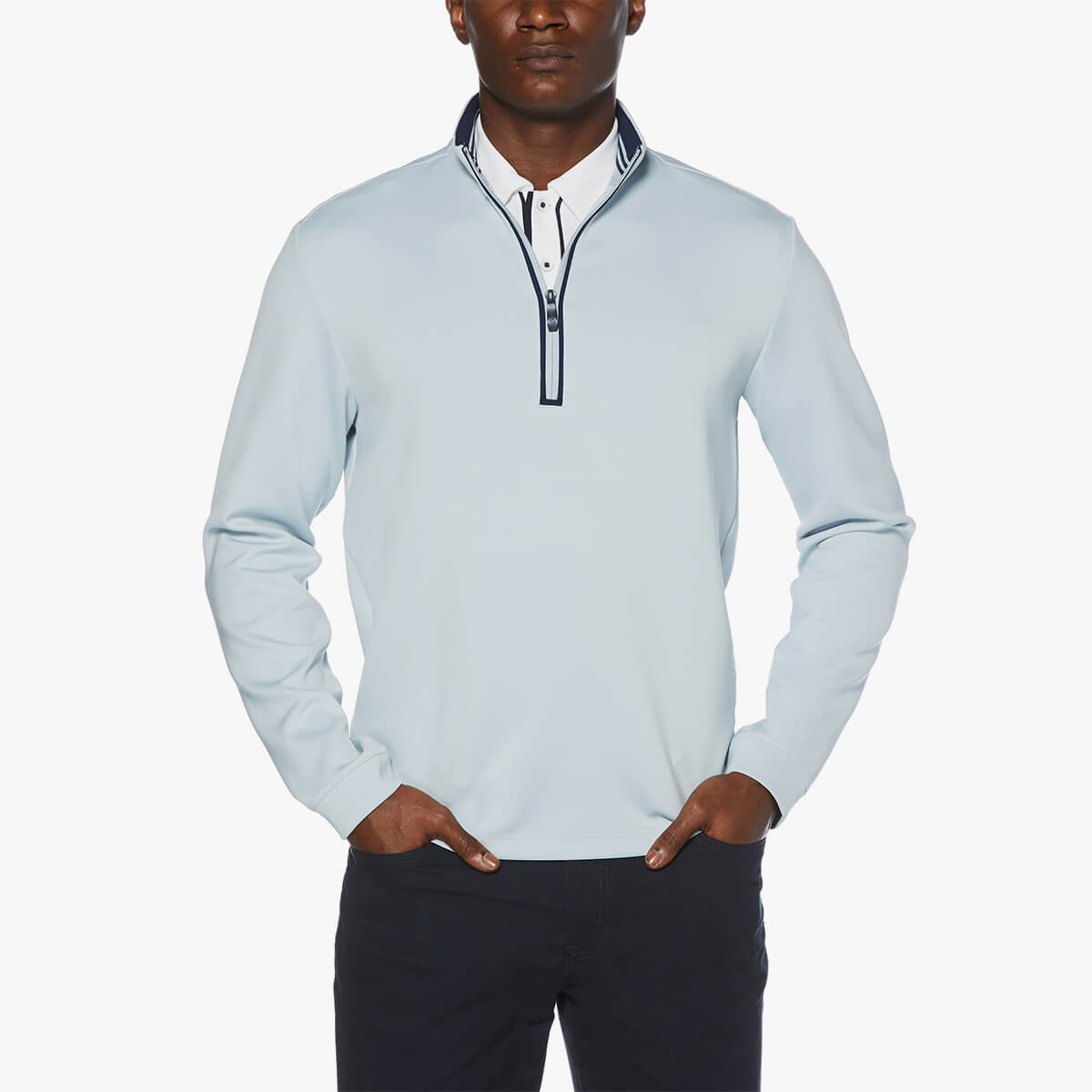 Original Penguin® Men's Clubhouse Mock Pullover Shirt | HALO